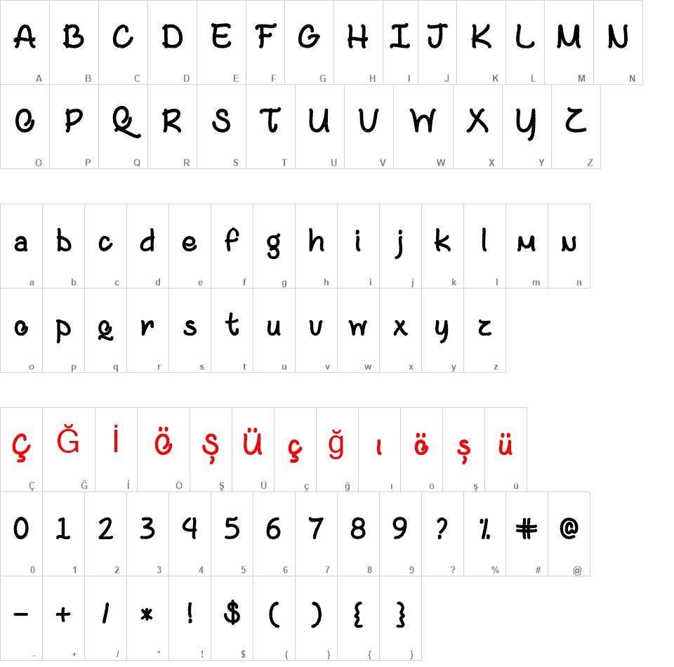 Black and Bitter font